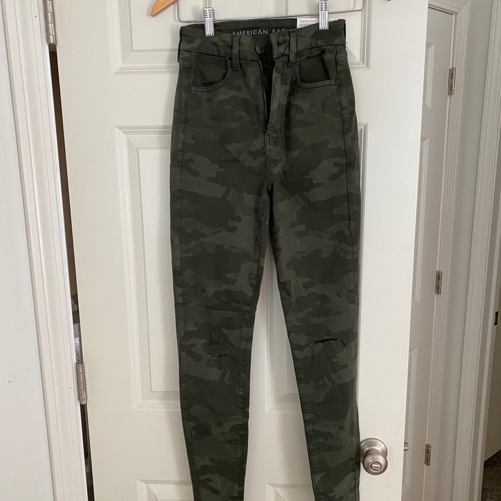 American Eagle Camo Jeans